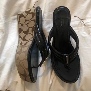 Coach Platform Flip Flop